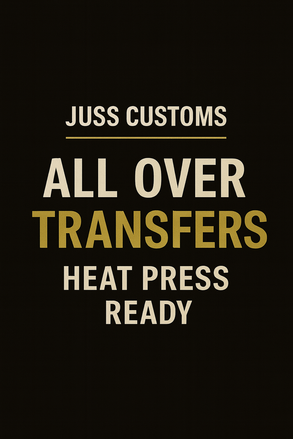 All-Over Sublimation Transfers