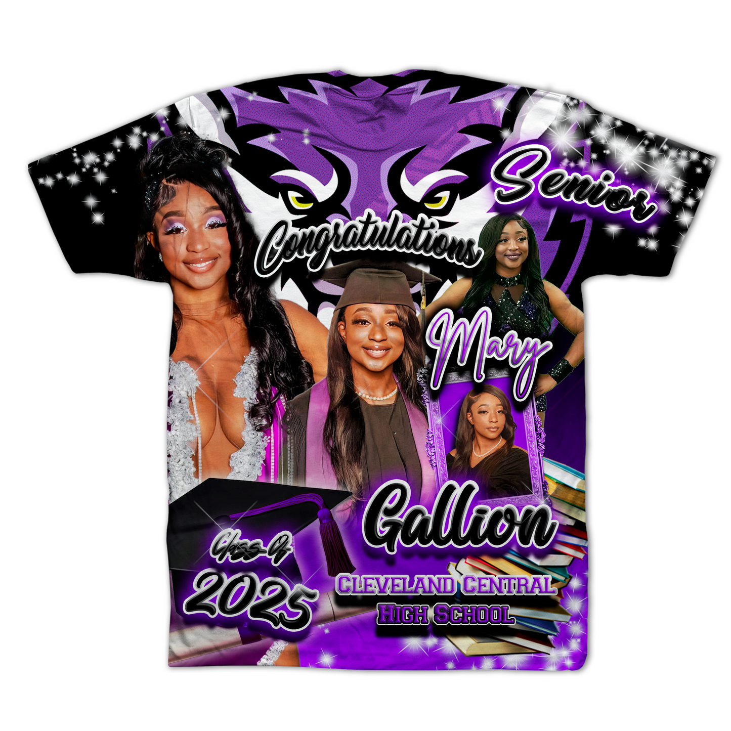 Graduation Shirt Bundle- Front & Back $35 each(5 Shirt Minimum)