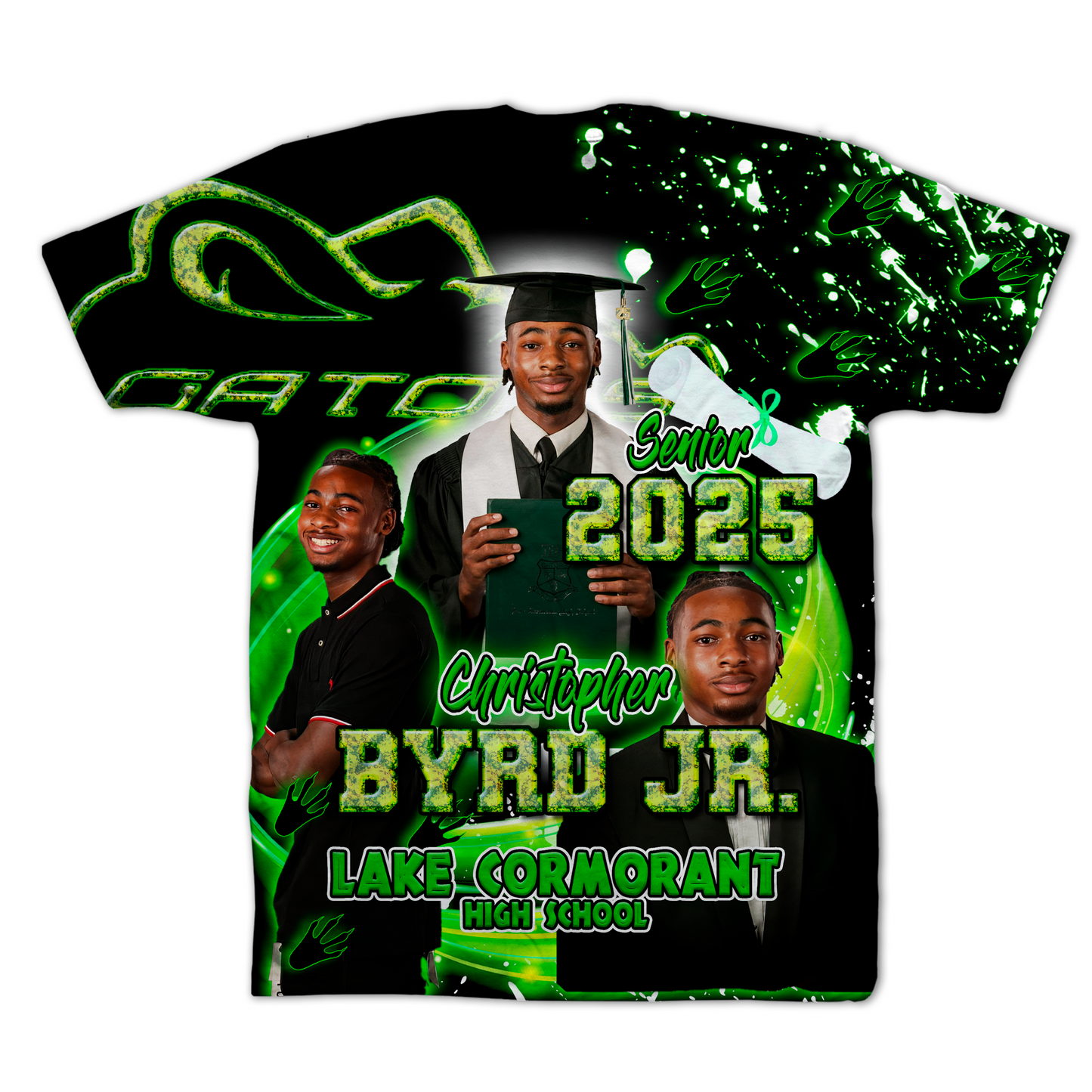 Graduation Shirt Bundle- Front & Back $35 each(5 Shirt Minimum)