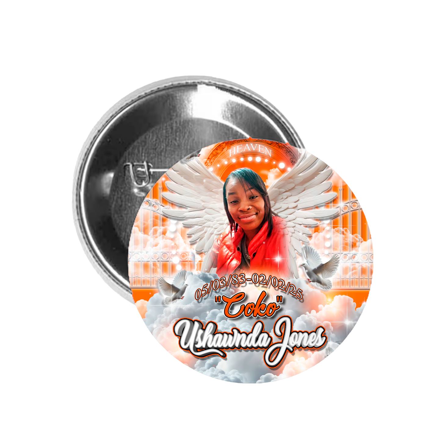 Custom Button Pins