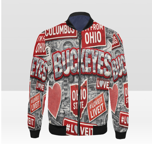 I Love Ohio 3D Jacket