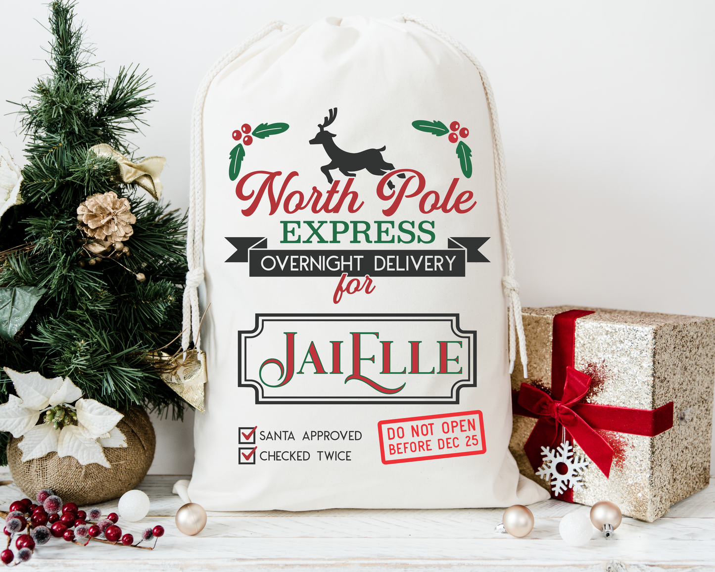 Custom 3D Santa Sacks