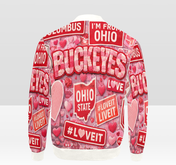 I Love Ohio 3D Jacket